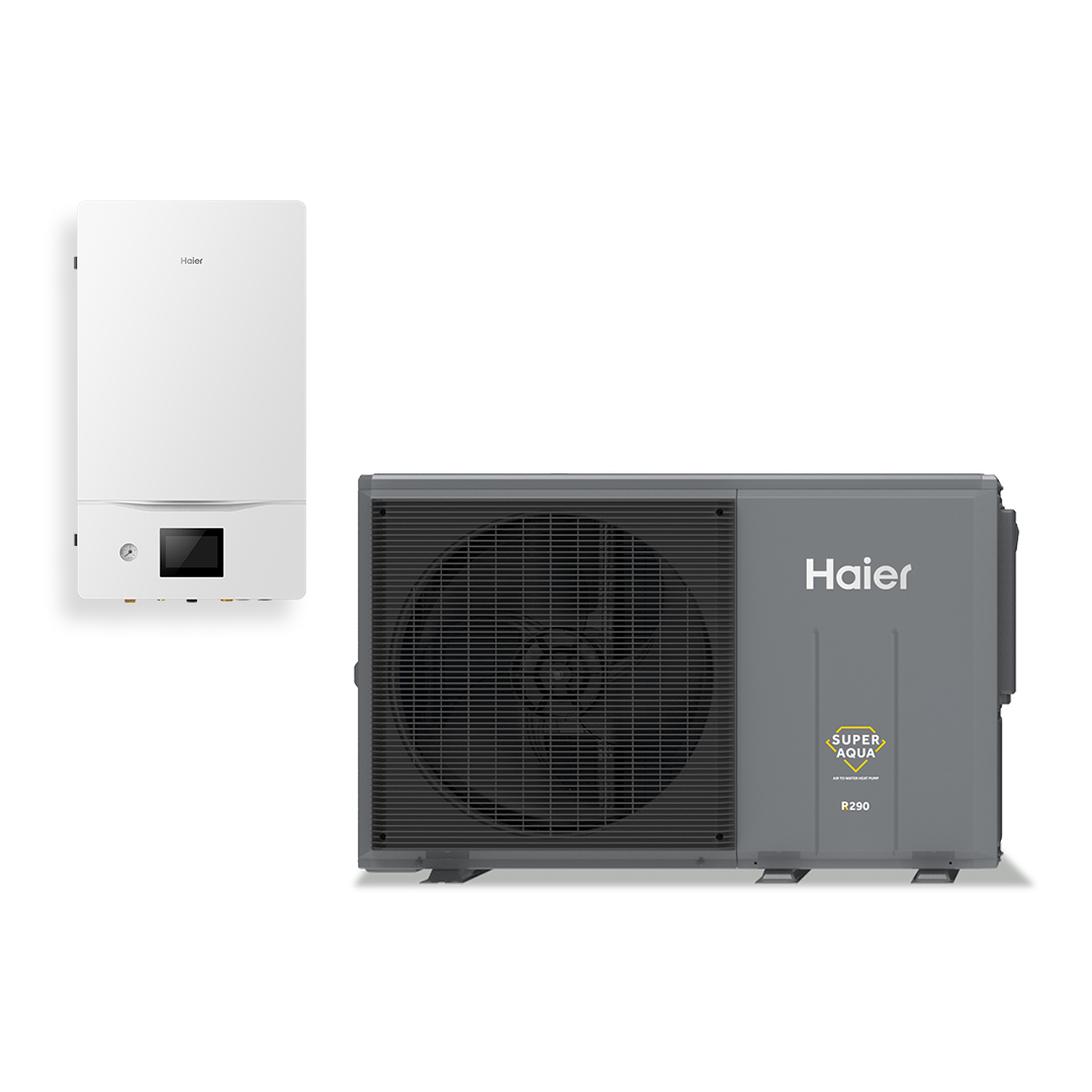 Αντλία θερμότητας αέρα-νερού Haier Super Aqua GT Hydro Split - R290 (GEN.3 (1Φ) 4KW